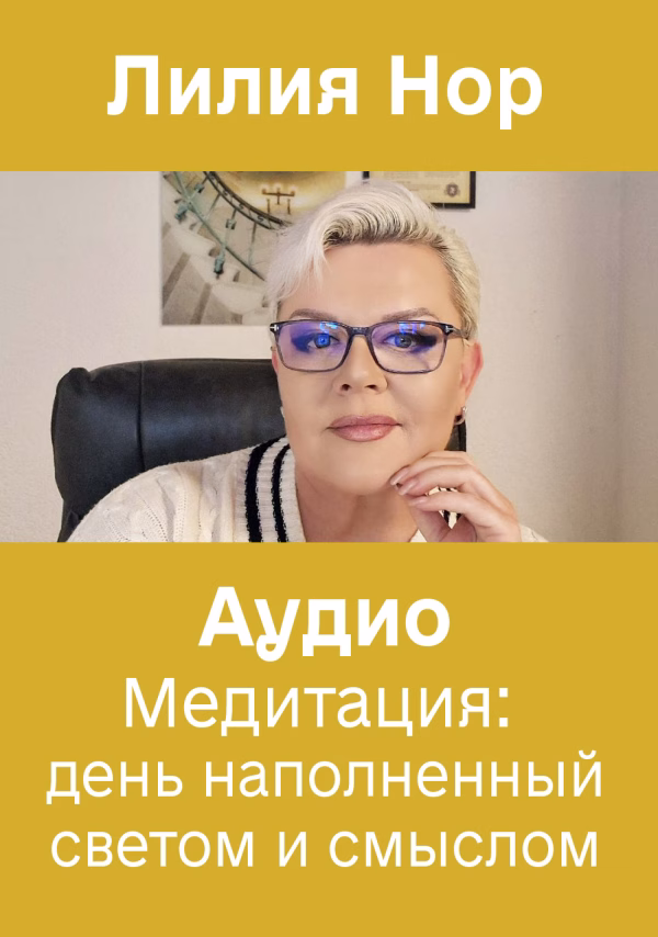 Медитация: день наполненный светом и смыслом. Аудио (Рус)